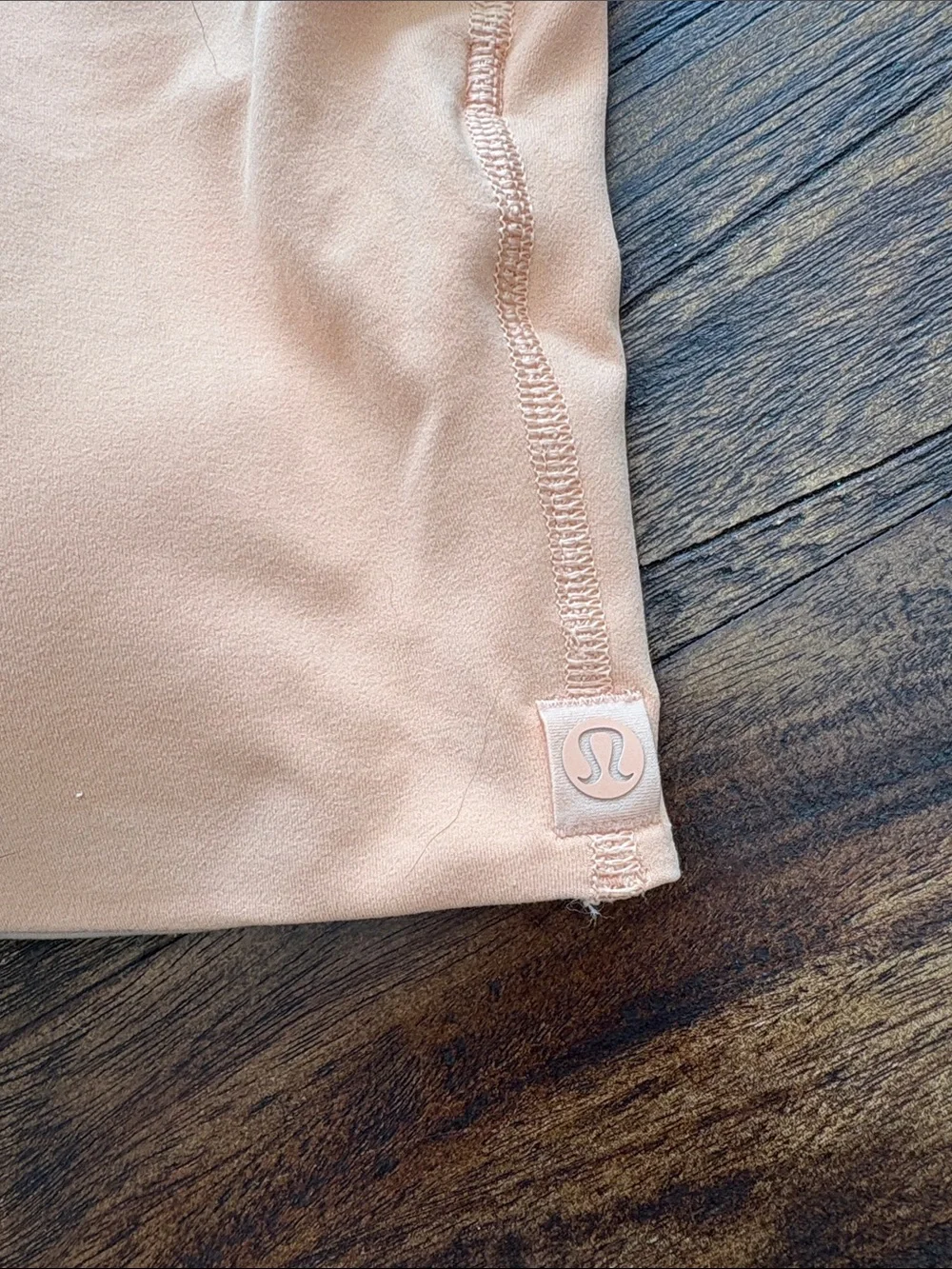 Lululemon Peach Seamless Racerback Sports Bra